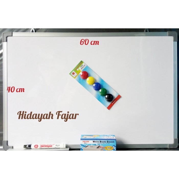 

paket papan tulis Magnet - whiteboard - spidol snowman