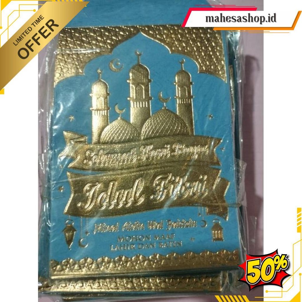 

Amplop/ Ang Pao Lebaran Embos 10 Lembar Siap Kirim