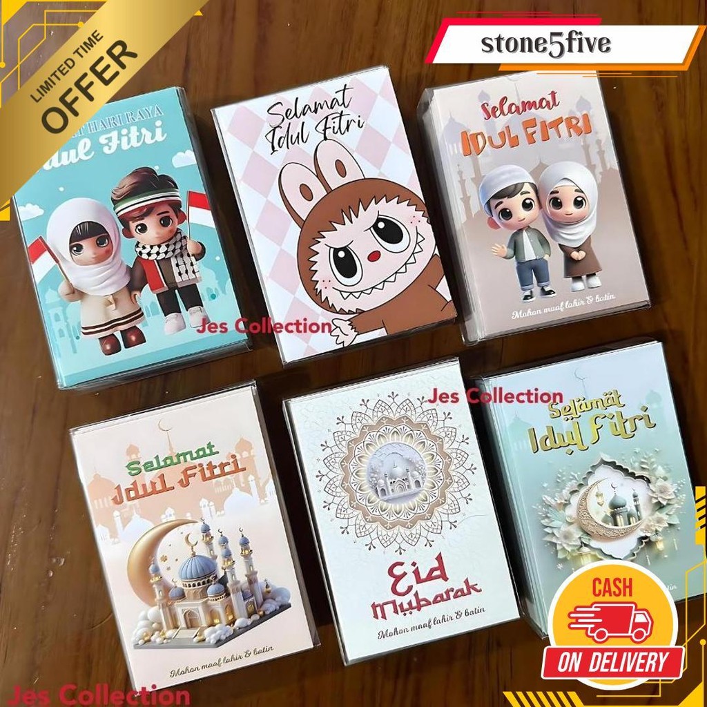 

(Grosir) Amplop Lebaran Idul Fitri Isi 50 Lembar Tahun 2024 Gratis Ongkir