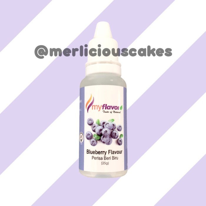 

+%+%+%] My Flavor Blueberry Flavour Perasa Perisa Bluberi Makanan Kue Minuman