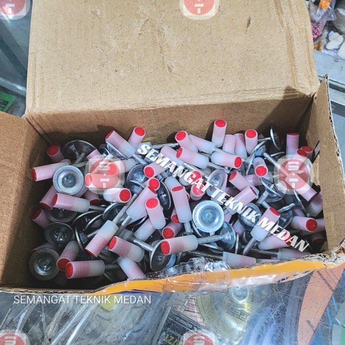 siap kirim] 200PCS PAKU TEMBAK BETON TEMBOK MINI BOSET RAMSET STAMPSET GUN 200 PCS
