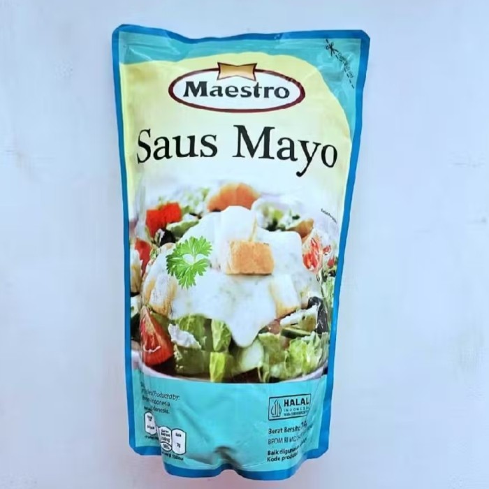 

Best Seller Saus Mayo Maestro / Saos Mayonais/Mayonnaise/Mayonaise Maestro 1 Kg X 10 Pcs Per
