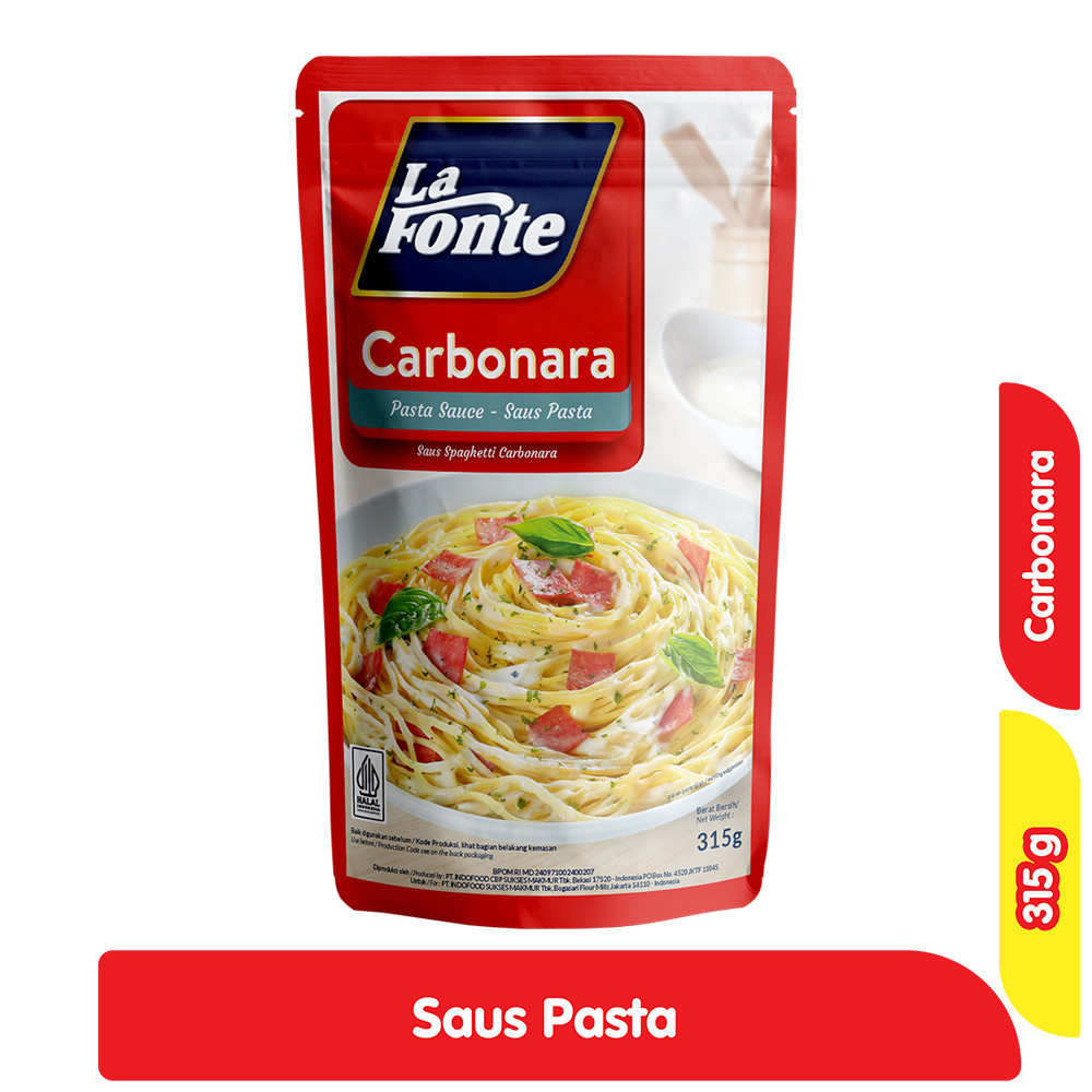 

La Fonte Saus Pasta Carbonara 315 g