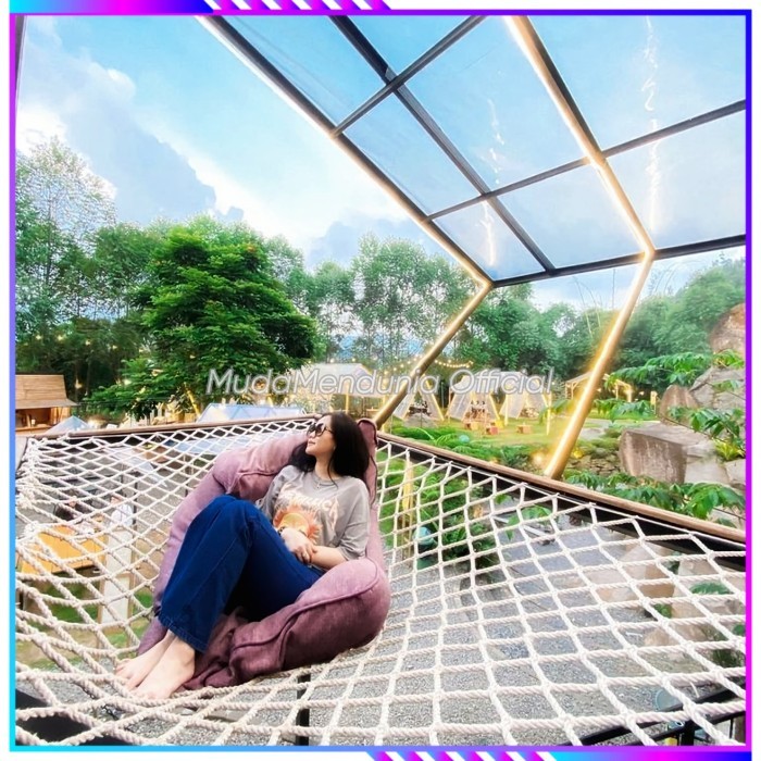 TERBARU Jaring Nilon 14mm Outbound/Hammock/Loft net/Flying Fox/Cargo