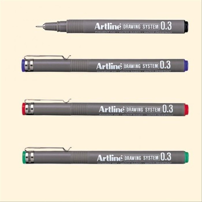 

Spidol Drawing Pen Marker Artline 0,3 mm - EK-233