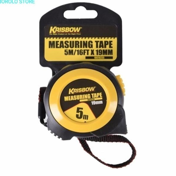 

Promo METERAN KRISBOW 5 METER METERAN TUKANG KRISBOW COD