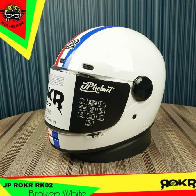 JP ROKR Helm Full Face Classic