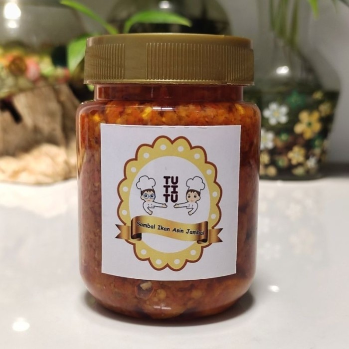 

TERLARIS SAMBAL IKAN ASIN JAMBAL ROTI TUTITU MURAH!!! MURAH