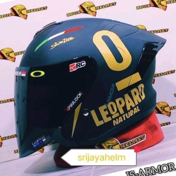 HELM JS ARMOR PAKET LEOPARD