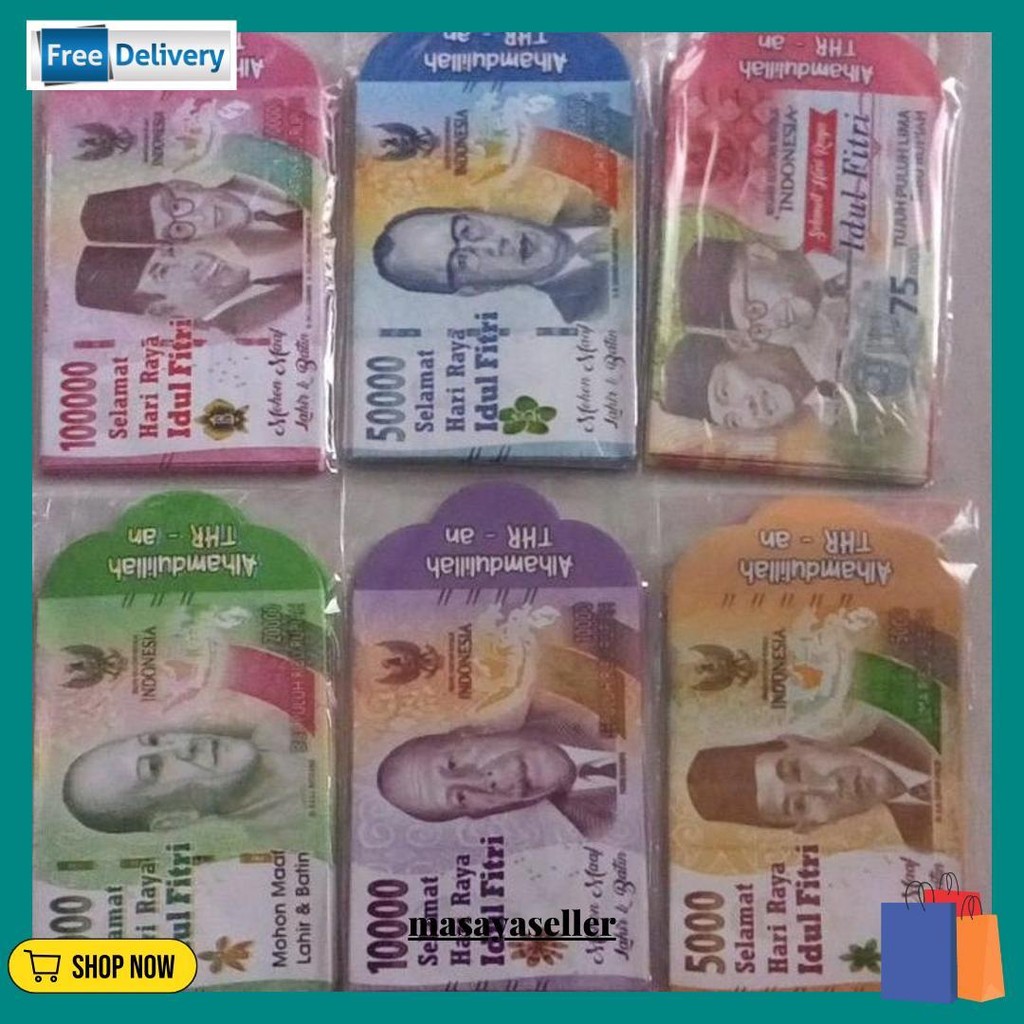 

Amplop Lebaran Motif Uang Dan Atm 2024(Bisa Pilih Motif) Siap Kirim