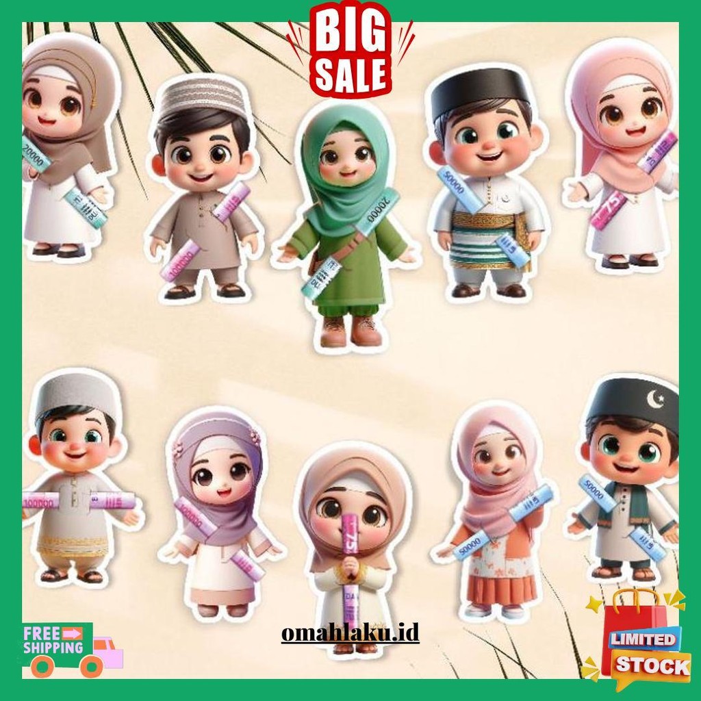 

Amplop Lebaran 2025 3D Gemoy Motif Lucu Gratis Ongkir