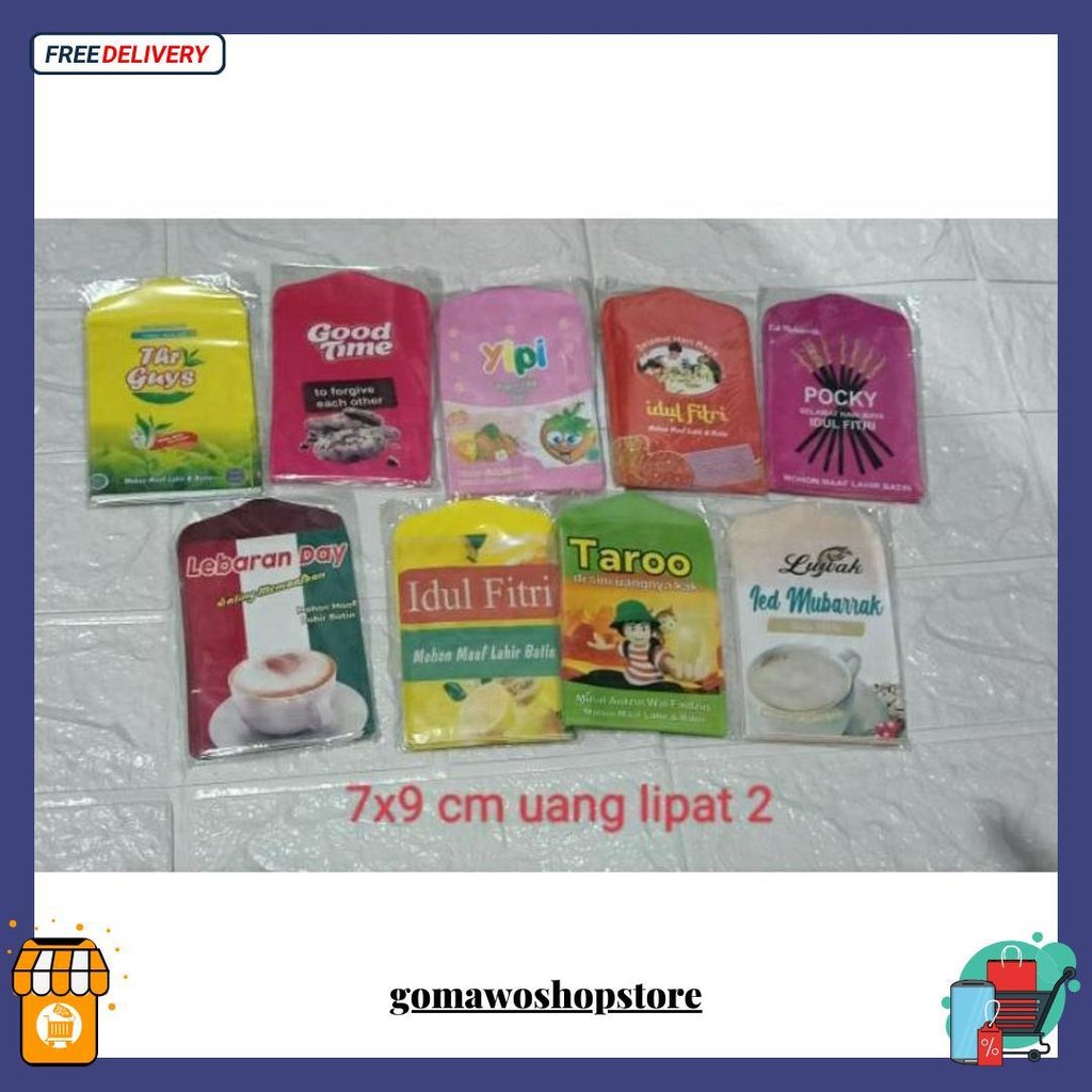 

Sale 1Pack Isi 10Lembar Bisa Pilih Motif Amplop Lebaran Cod