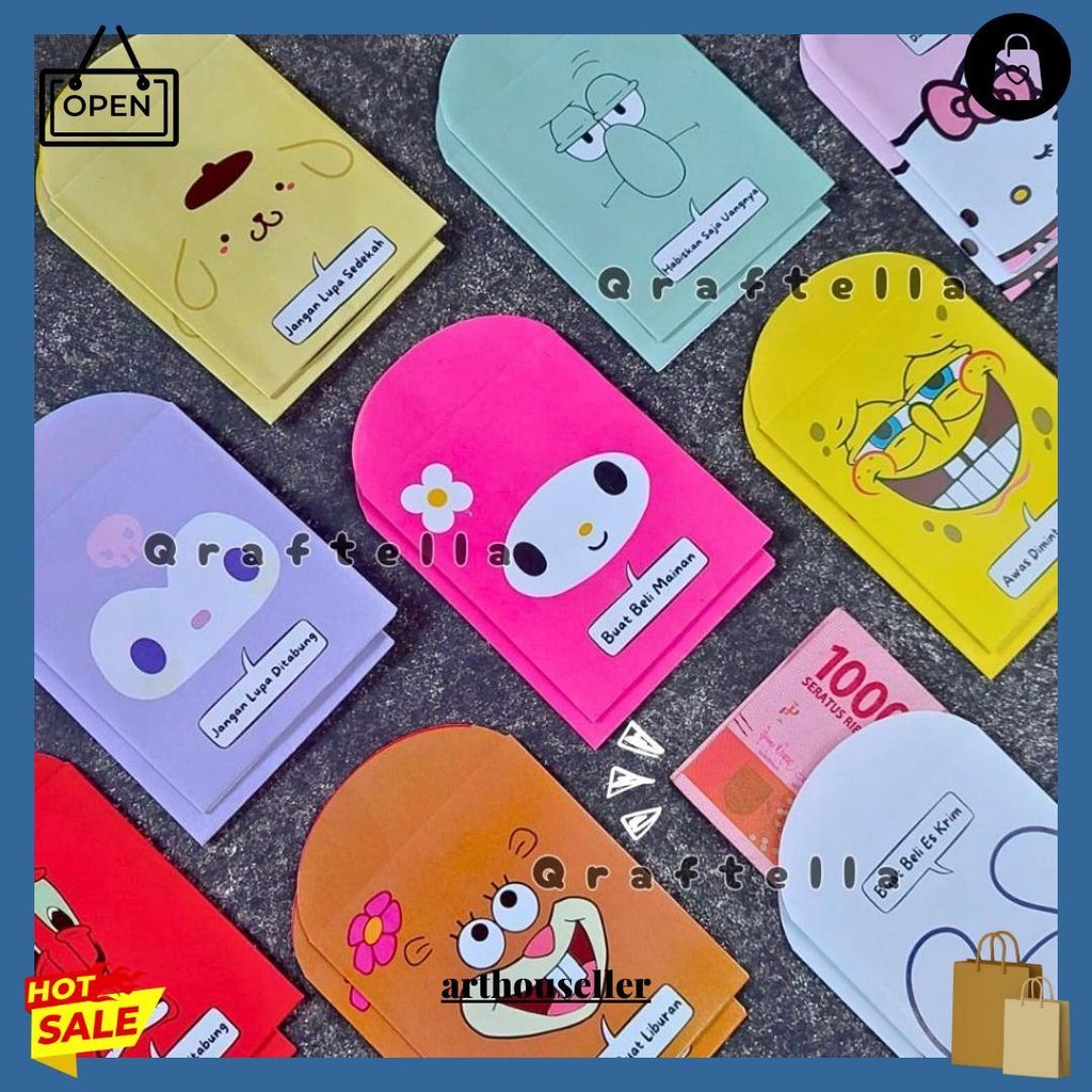 

Amplop Lebaran Viral 2025 Motif Sanrio Spongebob || Angpau Lebaran || Amplop Idul Fitri 2025 || Amplop Unik Antimainstream Bisa Cod