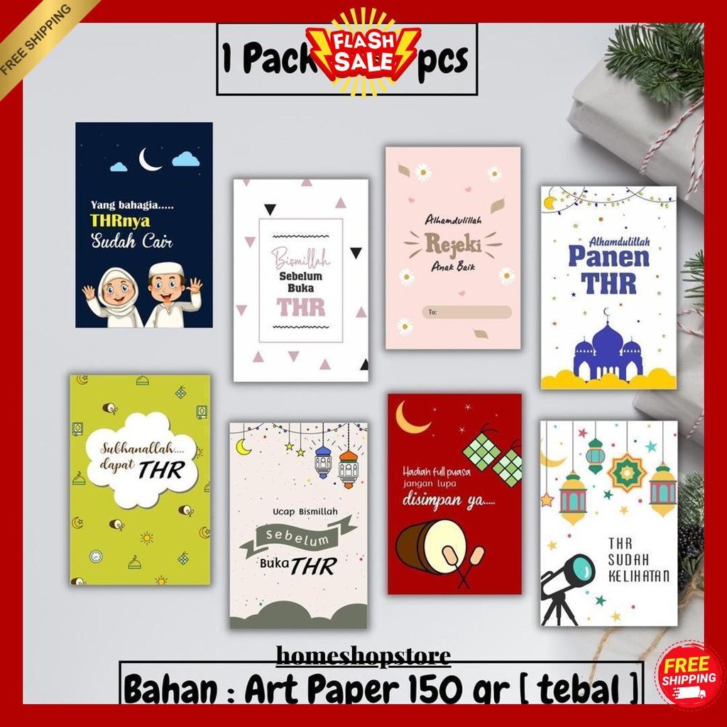

Amplop Lebaran / Angpau Lebaran / Amplop Hari Raya Idul Fitri Cod