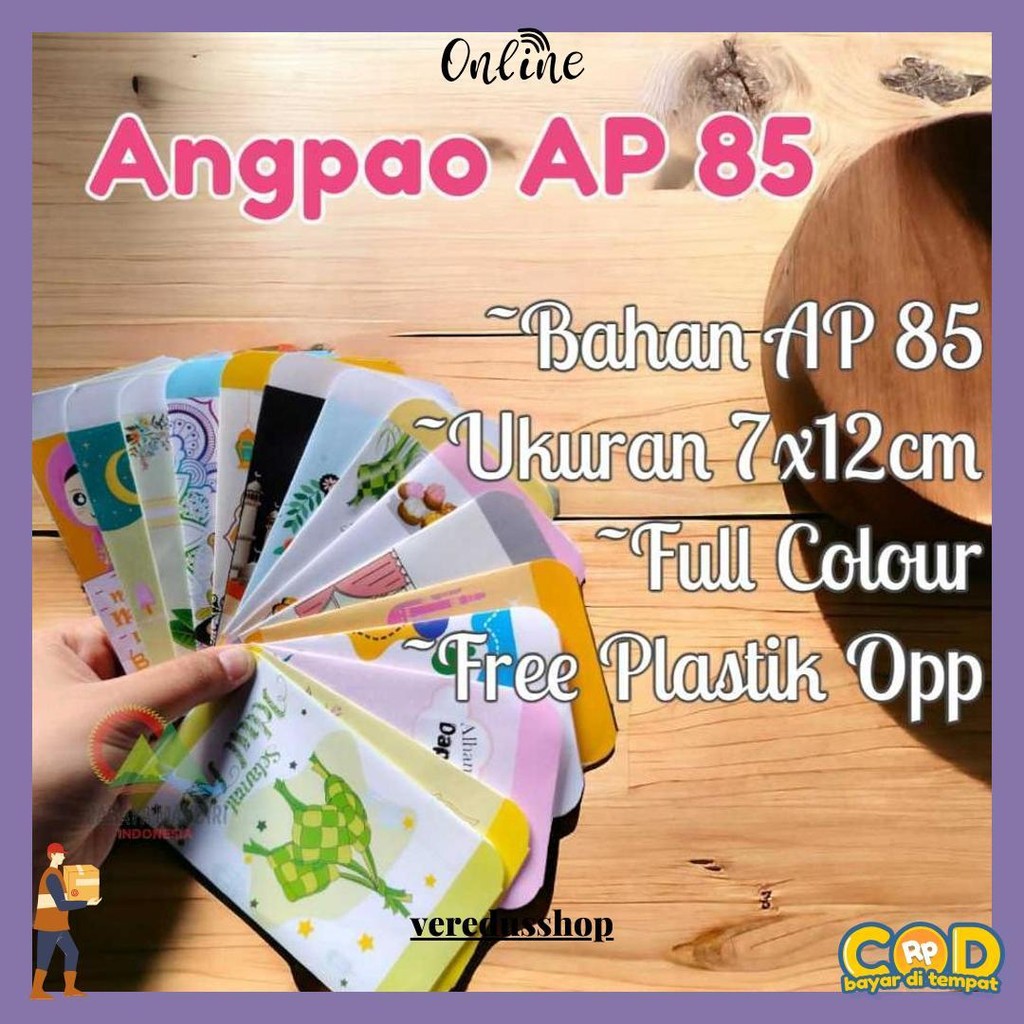 

Amplop Angpao Lebaran Shabby (Isi 10 Pcs) Gratis Ongkir