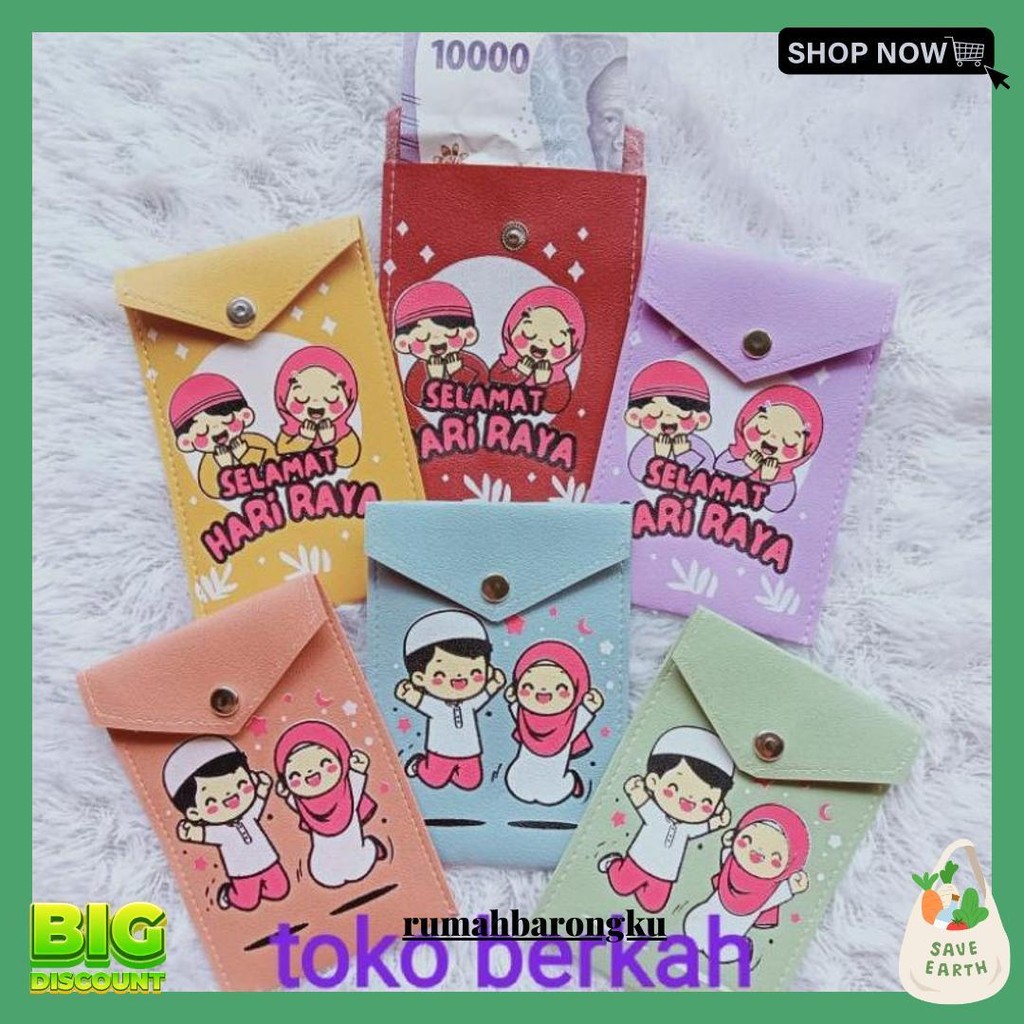 

(Dpt 12Pcs) Amplop Lebaran Potrait Ukuran Medium / Amplop Lucu Bisa Cod