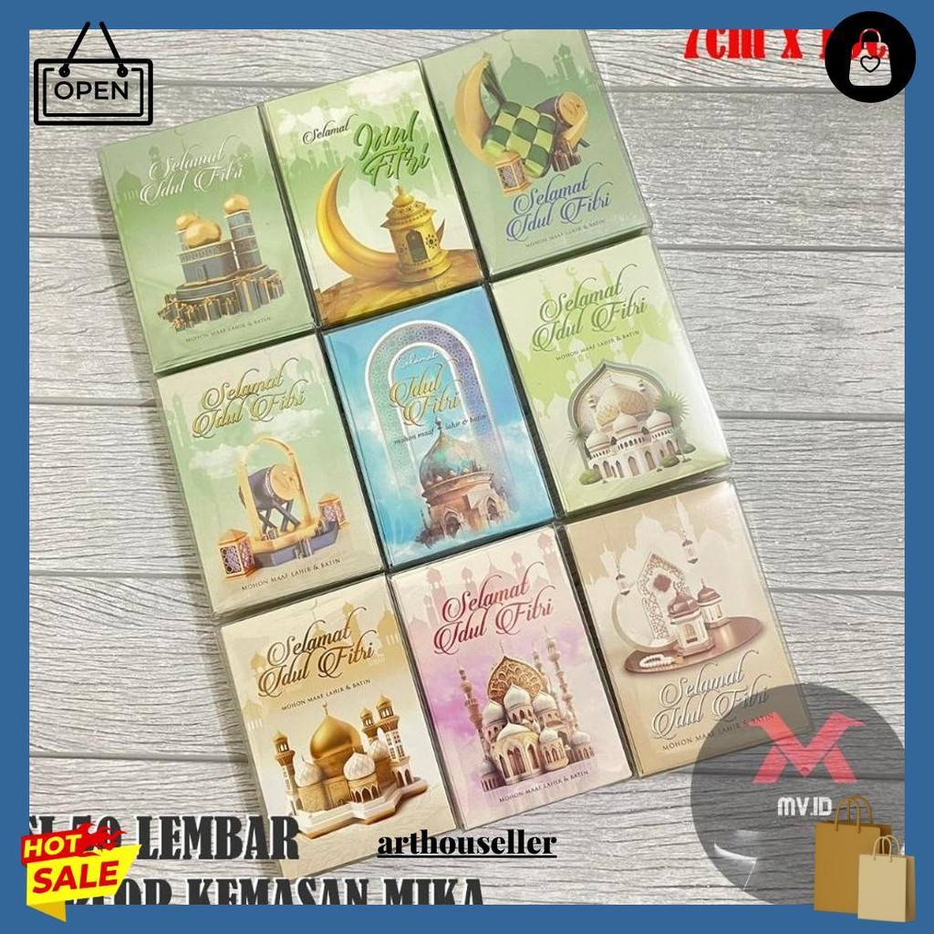 

Mv.Idofficial Ready ! Amplop Lebaran Hari Raya Idul Fitri Isi 50 Pcs / Angpao Eid Mubarak Gift Thr Multifungsi Murah Termurah Banget