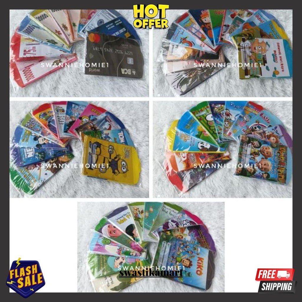 

10 Pcs Amplop Lebaran Sedang Medium 2025 Termurah Banget