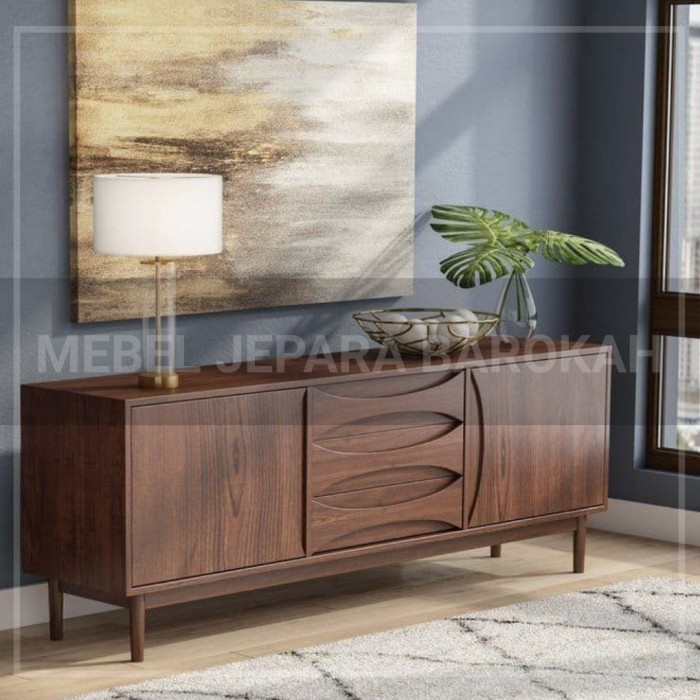 Meja Bifet Tv Jati, Bufet Tv Jati, Kabinet Minimalis Bufet Klasik Jati