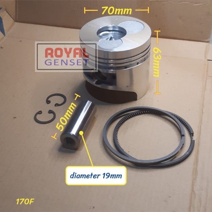 PROMO 170F piston assy