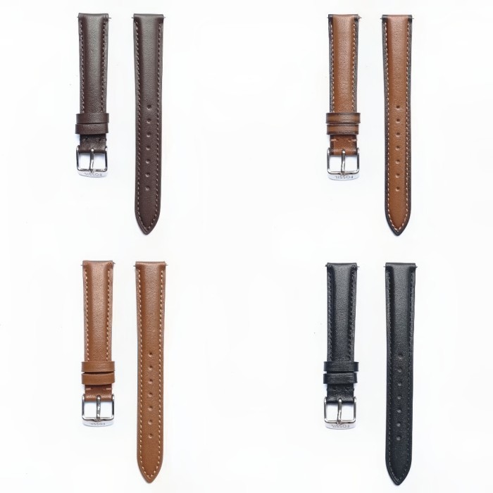Tali Jam Tangan 16 Mm Leather Strap Fossil Quick Release 9010.16
