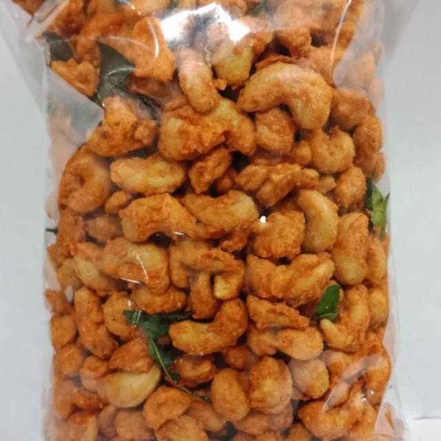 

terbaru !!! kacang mete thailand daun jeruk/ mede mente matang goreng aneka rasa 500 gram (1/2kg)