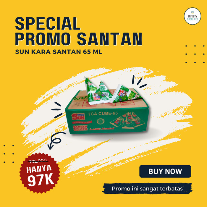 

Sun Kara Santan Kelapa 65 Ml 1 Dus Murah !! Best Seller