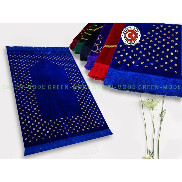 Kosanshoop Sajadah Polos Dewasa Impor Turkiye 70X110 Turki Raudah Cod
