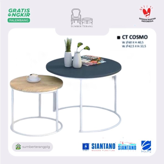 Siantano Coffee Table Ct Cosmo Siantano Meja Tamu Minimalis Meja Teras