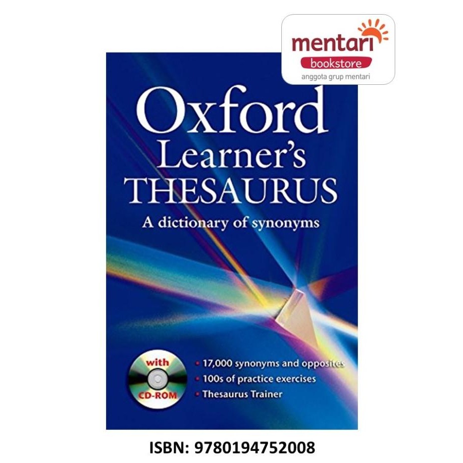 

Terlaris Oxford Learner'S Thesaurus (2E)|Kamus Sinonim Bahasa Inggris Ready Stok