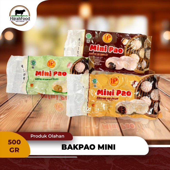 

PROMO! Indopertama Mini Pao Bakpao Mini Isi - 500 gr