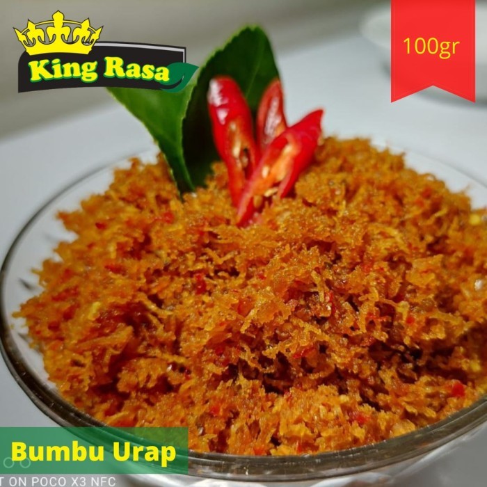 

Bumbu Urap Bumbu Urap Sangrai Urap Pedas 100 gr Frozen King Rasa