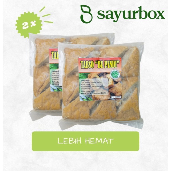 

Bundle - 2 Tahu Bakso Bu Pendi Segitiga Isi 10