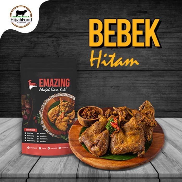 

HOT SALE! Emazing Bebek Bumbu Hitam Siap Goreng / Masak - 900 gr