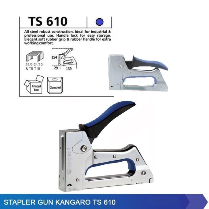 

Stapler Tembak Jok Kulit Motor / Guntacker Ts 610 Sejenis Max Tga Original Dan Terpercaya