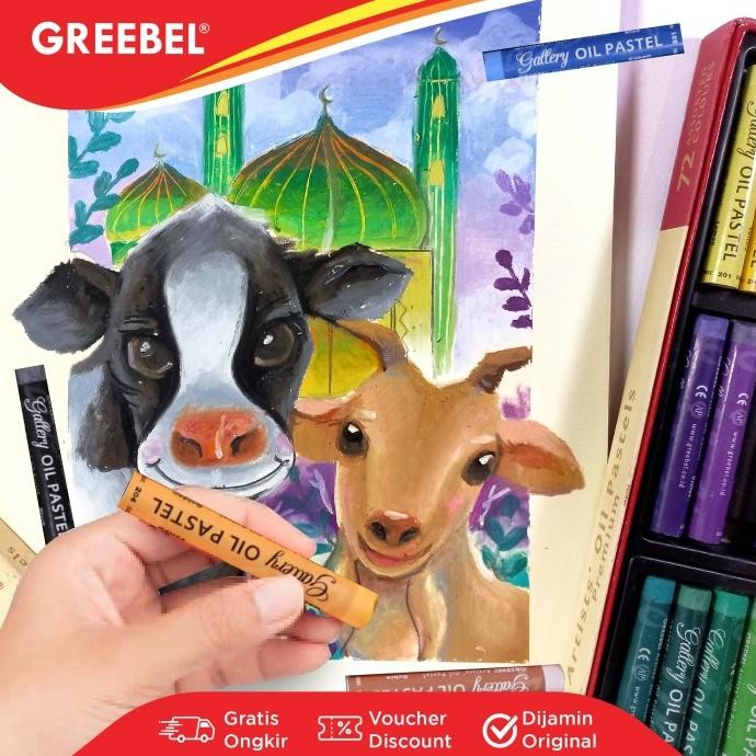 

Terlaris Greebel Crayon Krayon Artist 36 Warna / Artist Oil Pastel 36 (Aop36) Mewarnai Professional Crayon Set Ready Stok
