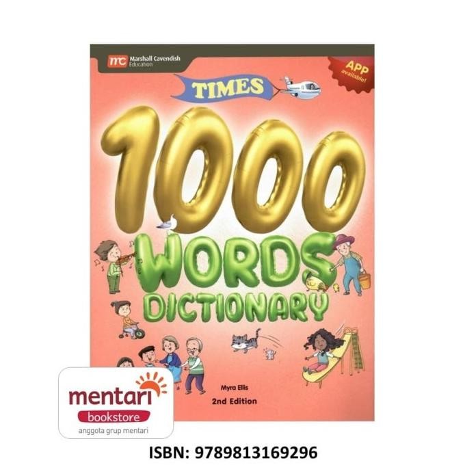 

Terlaris Times 1000 Words Dictionary | Kamus Bahasa Inggris Ready Stok
