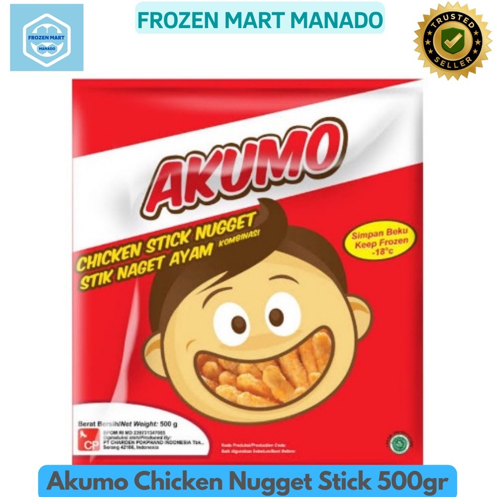 

Akumo Chicken Nugget Stick 500gr - Frozen Mart Manado (Frozen Food Manado)