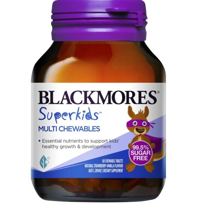 readyy BLACKMORES Superkids Multi Gummies Chewables Immune Multivitamin Anak