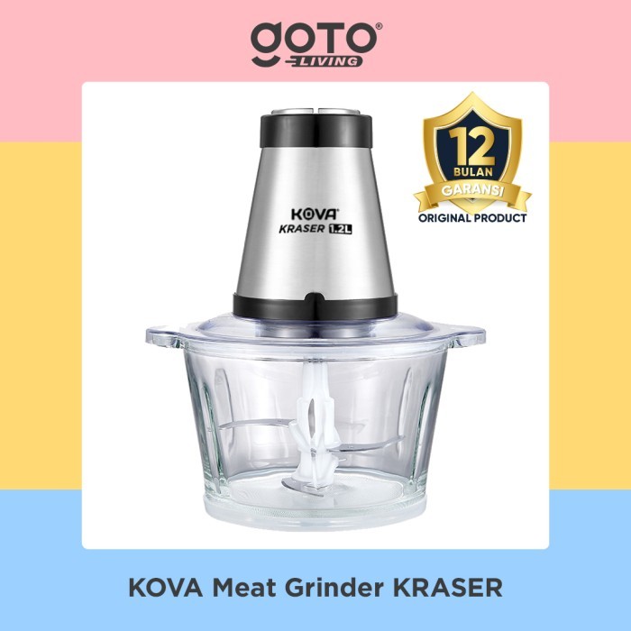 Kova Meat Grinder Kraser Blender Food Chopper Penggiling Daging Sayur
