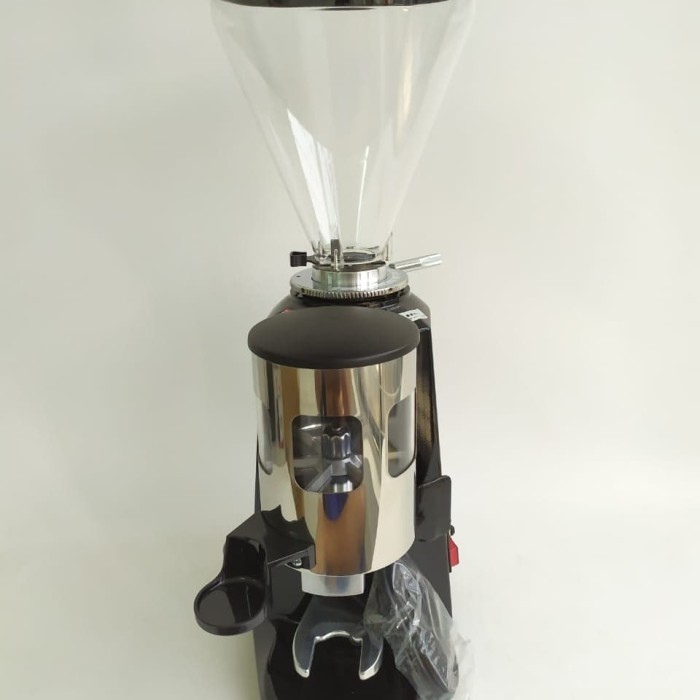 Feima 900N Coffee Grinder - Penggiling Kopi Elektrik Hitam, Merah, Perak dengan Kapasitas Hopper 1.2 kg