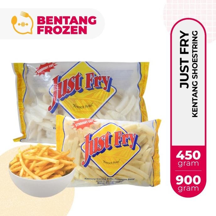 

Kentang Goreng Just Fry Shoestring 450Gr / French Fries Murah Original