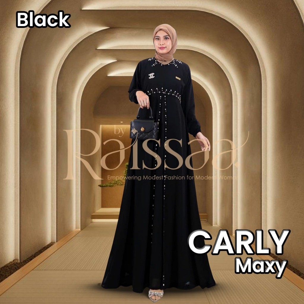 Gamis Baju Muslim Remaja Cewek Hari Raya Gaung Idulfitri Gamsis Perempuan Brokat Muslimah M L Xl Xxl