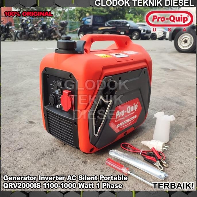 Proquip Genset Silent Portable 1100 1200 W Watt Generator Inverter Bensin Qrv 2000 Is Qrv2000Is Qrv2