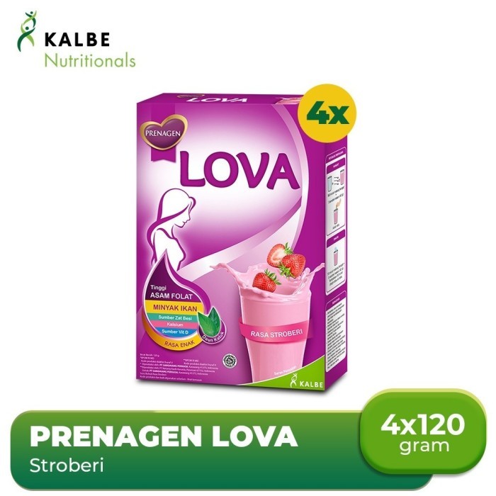 

TERLARIS PRENAGEN LOVA STROBERI 120GR (4 PCS) MURAH!!! MURAH