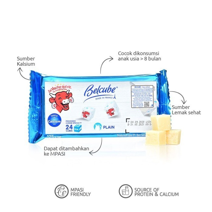 

TERLARIS BELCUBE 125GR MPASI ISI 24 CUBE KOTAK CHEESE KEJU MURAH!!! MURAH