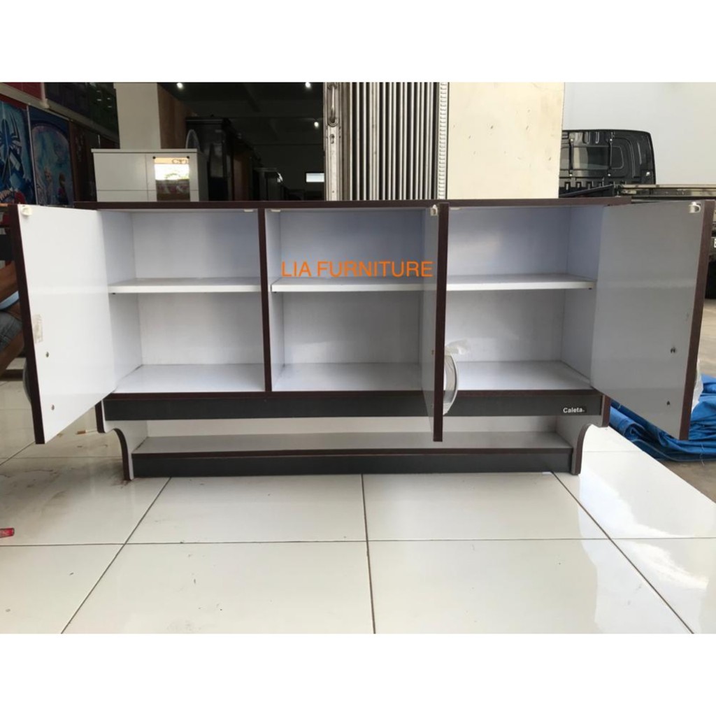 Cuci Gudang Kitchen Set Atas Minimalis Rak Dapur Lemari Dapur Rak Gantung Rak Bumbu Lemari Gantung