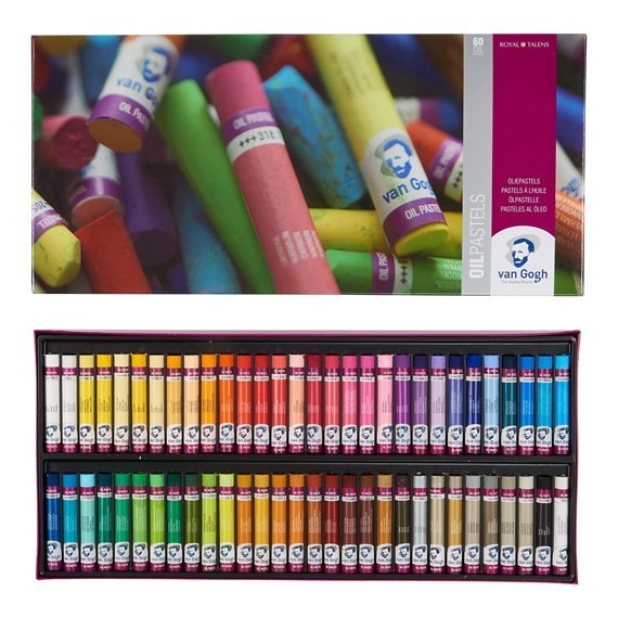 

VAN GOGH Oil pastel complete collection set 60 colours