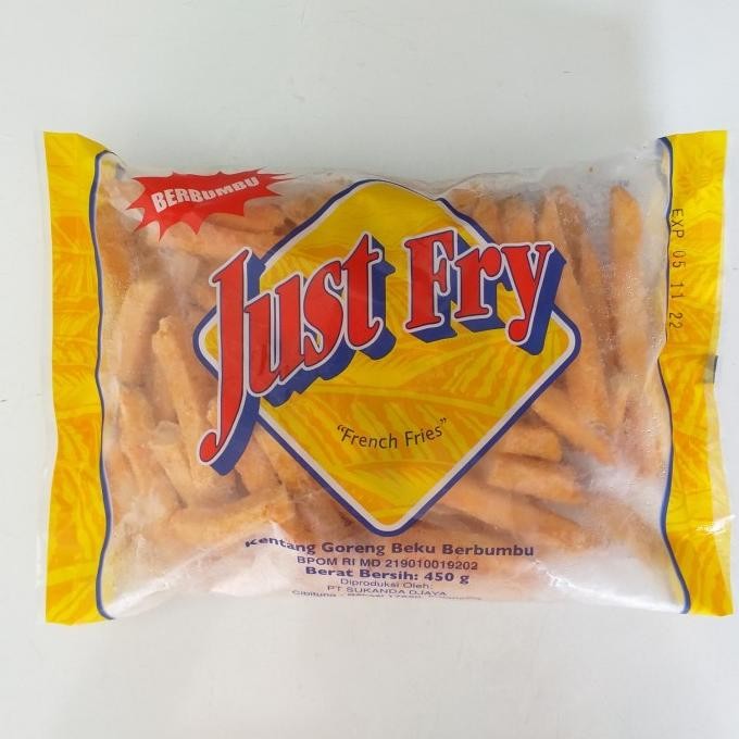 

Kentang Just Fry Berbumbu 450 Gram Original