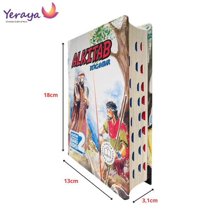 ALKITAB ANAK BERGAMBAR TB043- ALKITAB ANAK BERGAMBAR - BUKU ROHANI